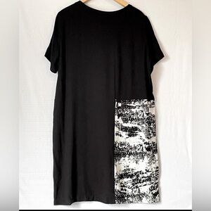 VERONIQUE MILJKOVITCH silkscreen dress